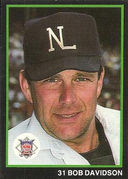 1988 T&M Sports Umpires #44 Bob Davidson Front