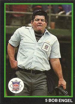 1988 T&M Sports Umpires #5 Bob Engel Front
