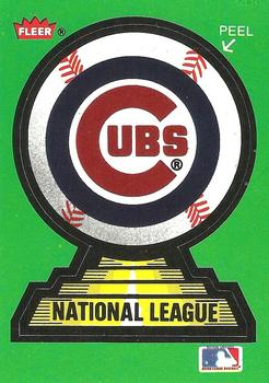 1988 Fleer - Team Stickers #NNO Chicago Cubs Front