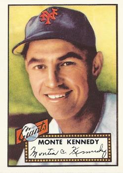 1983 Topps 1952 Reprint Series #124 Monte Kennedy Front