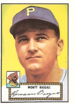 1983 Topps 1952 Reprint Series #12 Monty Basgall Front