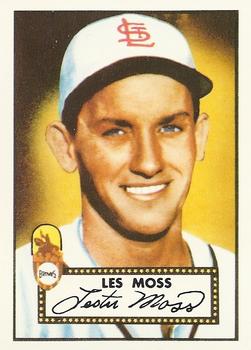 1983 Topps 1952 Reprint Series #143 Les Moss Front