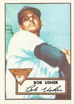 1983 Topps 1952 Reprint Series #157 Bob Usher Front
