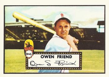 1983 Topps 1952 Reprint Series #160 Owen Friend Front