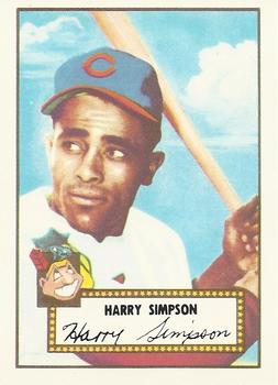 1983 Topps 1952 Reprint Series #193 Harry Simpson Front