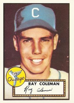 1983 Topps 1952 Reprint Series #211 Ray Coleman Front