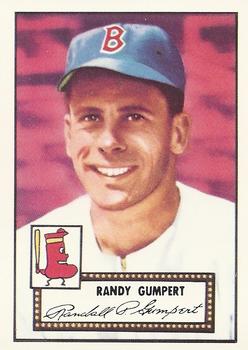 1983 Topps 1952 Reprint Series #247 Randy Gumpert Front