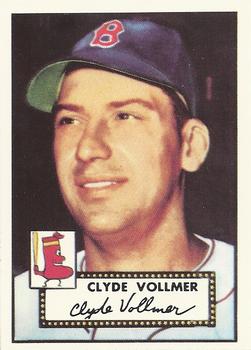 1983 Topps 1952 Reprint Series #255 Clyde Vollmer Front