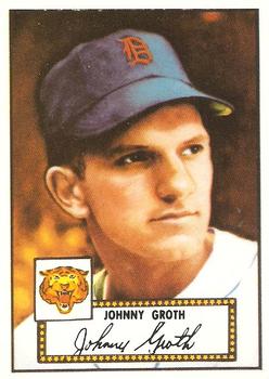 1983 Topps 1952 Reprint Series #25 Johnny Groth Front