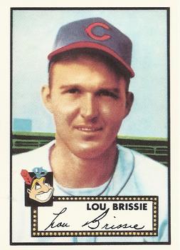 1983 Topps 1952 Reprint Series #270 Lou Brissie Front
