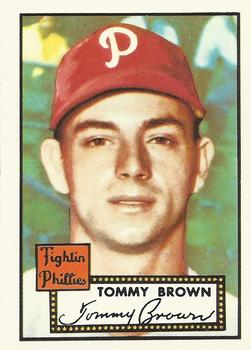 1983 Topps 1952 Reprint Series #281 Tommy Brown Front