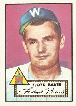 1983 Topps 1952 Reprint Series #292 Floyd Baker Front