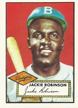 1983 Topps 1952 Reprint Series #312 Jackie Robinson Front