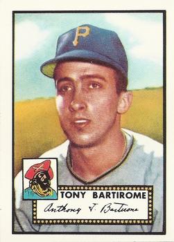 1983 Topps 1952 Reprint Series #332 Tony Bartirome Front