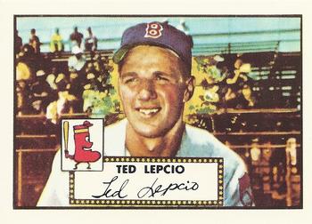 1983 Topps 1952 Reprint Series #335 Ted Lepcio Front