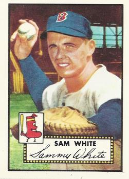 1983 Topps 1952 Reprint Series #345 Sam White Front