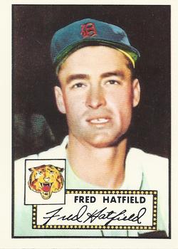 1983 Topps 1952 Reprint Series #354 Fred Hatfield Front