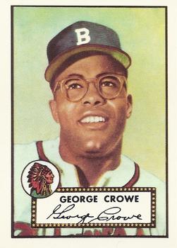 1983 Topps 1952 Reprint Series #360 George Crowe Front