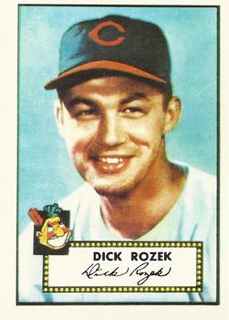 1983 Topps 1952 Reprint Series #363 Dick Rozek Front