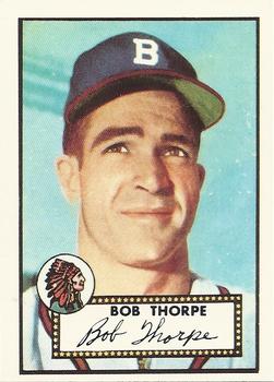1983 Topps 1952 Reprint Series #367 Bob Thorpe Front