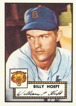 1983 Topps 1952 Reprint Series #370 Billy Hoeft Front
