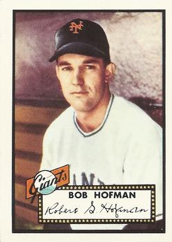 1983 Topps 1952 Reprint Series #371 Bob Hofman Front