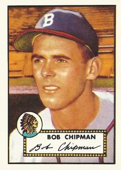 1983 Topps 1952 Reprint Series #388 Bob Chipman Front