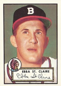 1983 Topps 1952 Reprint Series #393 Ebba St. Claire Front