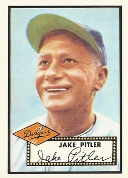 1983 Topps 1952 Reprint Series #395 Jake Pitler Front