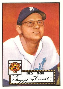 1983 Topps 1952 Reprint Series #39 Dizzy Trout Front