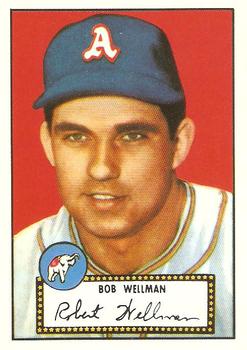 1983 Topps 1952 Reprint Series #41 Bob Wellman Front