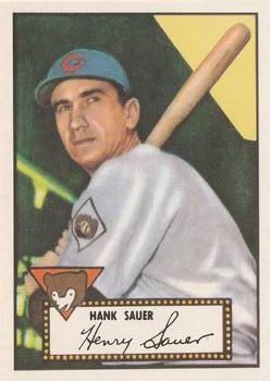 1983 Topps 1952 Reprint Series #35 Hank Sauer Front