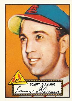 1983 Topps 1952 Reprint Series #56 Tommy Glaviano Front