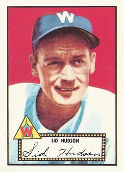 1983 Topps 1952 Reprint Series #60 Sid Hudson Front