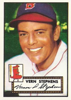 1983 Topps 1952 Reprint Series #84 Vern Stephens Front