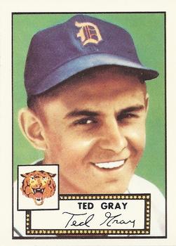 1983 Topps 1952 Reprint Series #86 Ted Gray Front