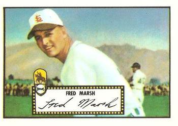 1983 Topps 1952 Reprint Series #8 Fred Marsh Front