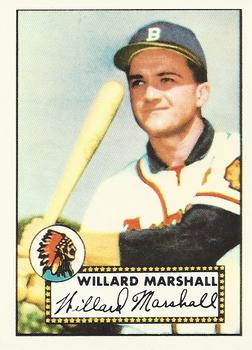 1983 Topps 1952 Reprint Series #96 Willard Marshall Front