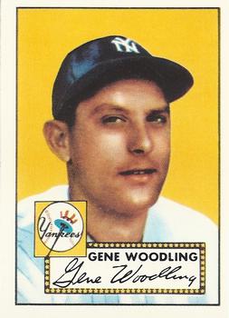 1983 Topps 1952 Reprint Series #99 Gene Woodling Front