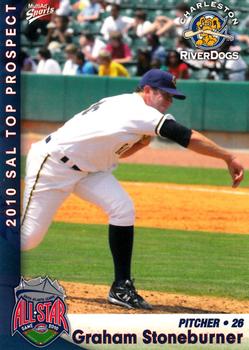 2010 MultiAd South Atlantic League Top Prospects #23 Graham Stoneburner Front