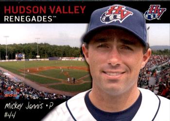 2011 Choice Hudson Valley Renegades #13 Mickey Jannis Front