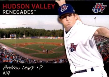 2011 Choice Hudson Valley Renegades #15 Andrew Leary Front