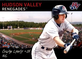 2011 Choice Hudson Valley Renegades #18 Craige Lyerly Front