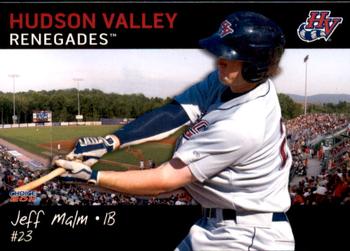2011 Choice Hudson Valley Renegades #19 Jeff Malm Front
