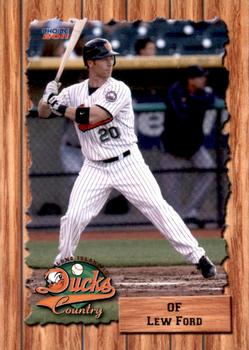 2011 Choice Long Island Ducks #07 Lew Ford Front