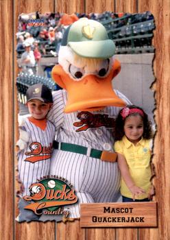 2011 Choice Long Island Ducks #35 Quackerjack  Front
