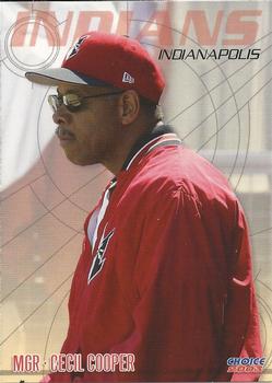 2003 Choice Indianapolis Indians #2 Cecil Cooper Front