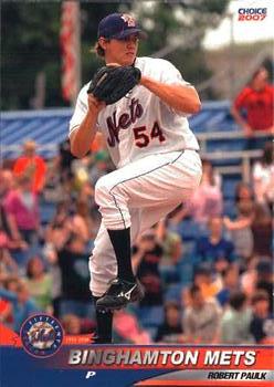 2006 Choice Binghamton Mets #16 Robert Paulk Front