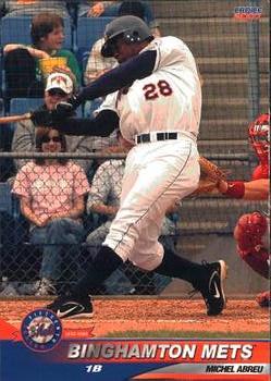 2006 Choice Binghamton Mets #1 Michel Abreu Front