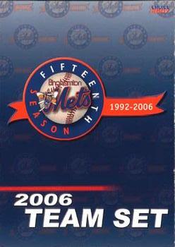 2006 Choice Binghamton Mets #30 Checklist Front
